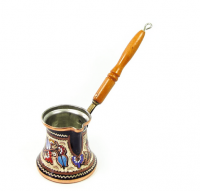 Bình pha cà phê có trang trí - kiểu Thổ Nhĩ Kì 300ml (2-4 ly)-0