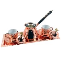 CopperBull Premium Turkish Greek Coffee - Full bộ-0