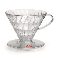PHỄU PHA CÀ PHÊ HARIO V60 BẰNG NHỰA TRONG SUỐT VD-02T