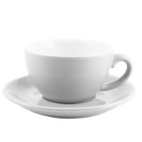 Bộ tách Cappuccino 250ml - Trắng