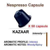 CÀ PHÊ VIÊN NÉN NESPRESSO KAZAAR CAPSULES – SWITZERLAND – HỘP 10 VIÊN