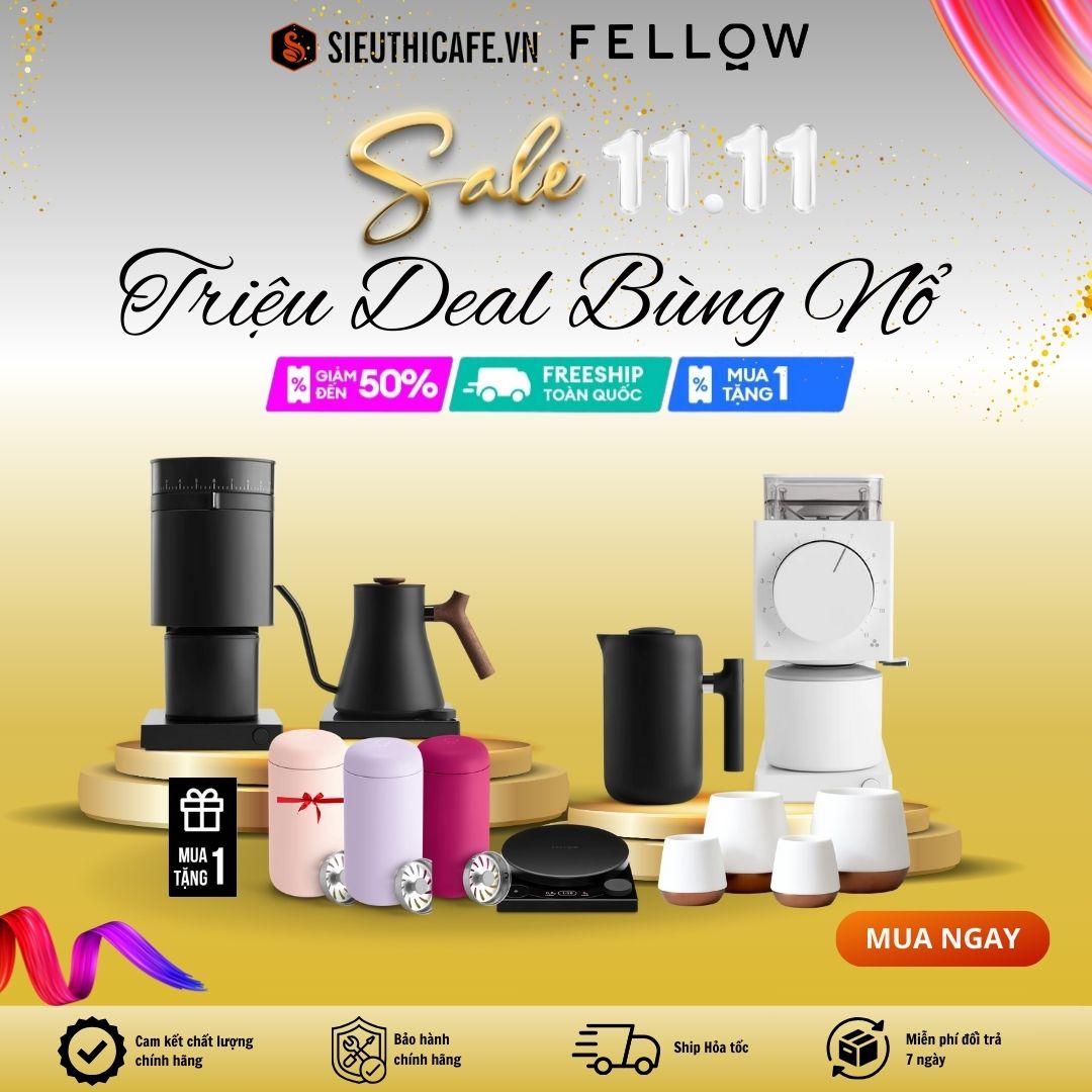 Chương trình khuyến mại đặc biệt "Khám Phá Siêu Sale 11.11 - Triệu Deal Bùng Nổ" tại Sieuthicafe.vn