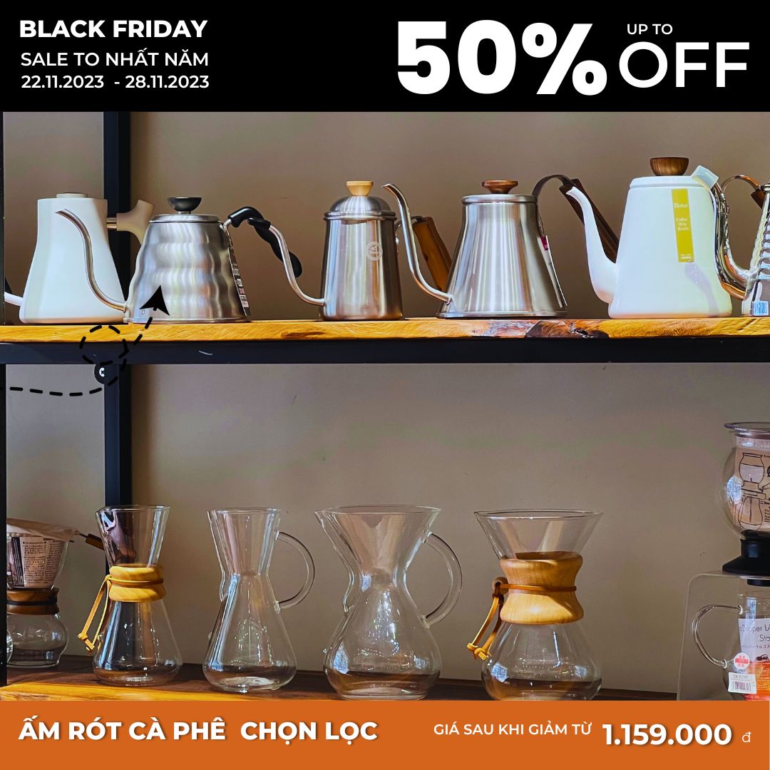 Ấm rót giảm 50%