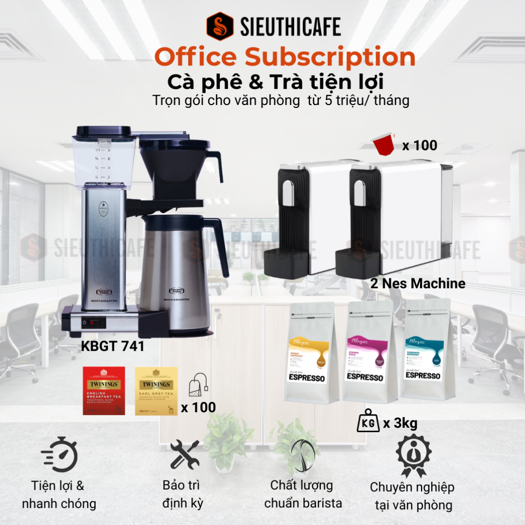 Gói Subscription Office Basic – Cà phê & Trà tiện lợi (1)