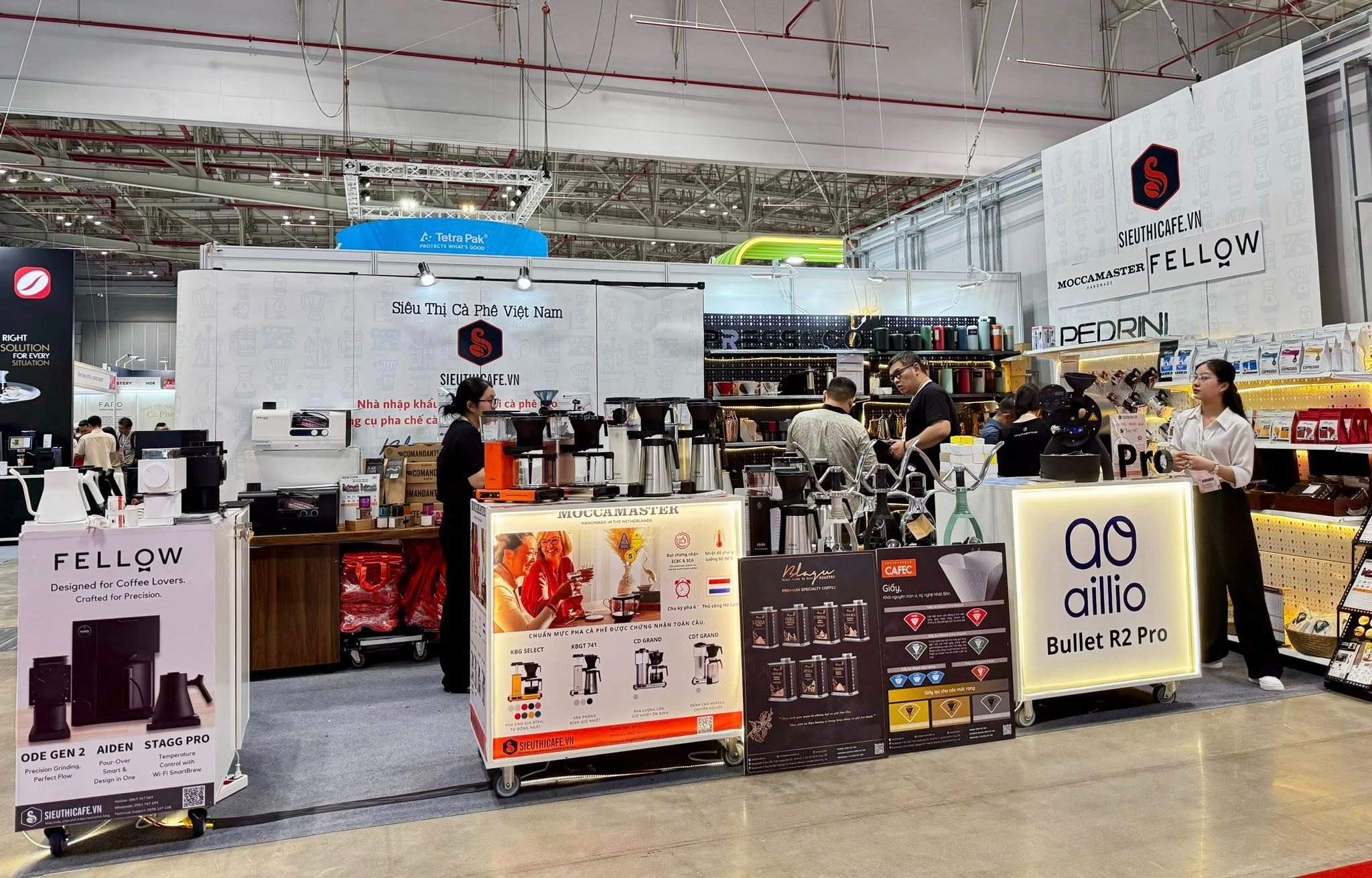 Gian hàng Sieuthicafe tại Coffee Expo 2025