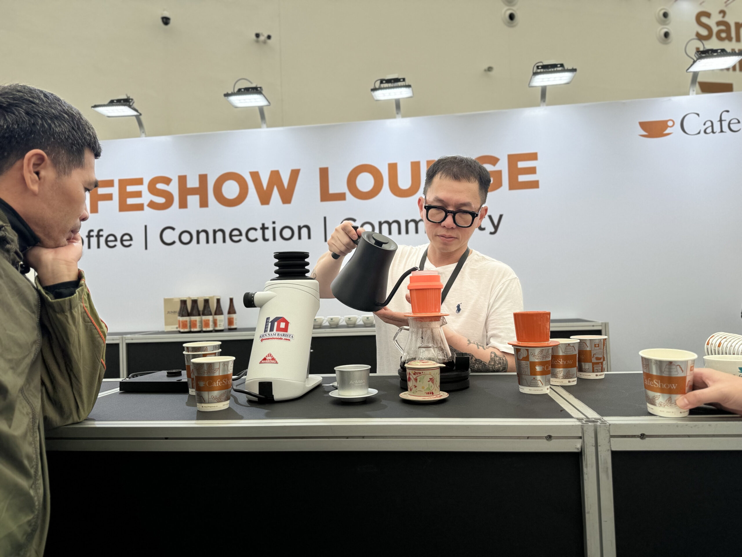 Khoảnh khắc pha chế tại sự kiện