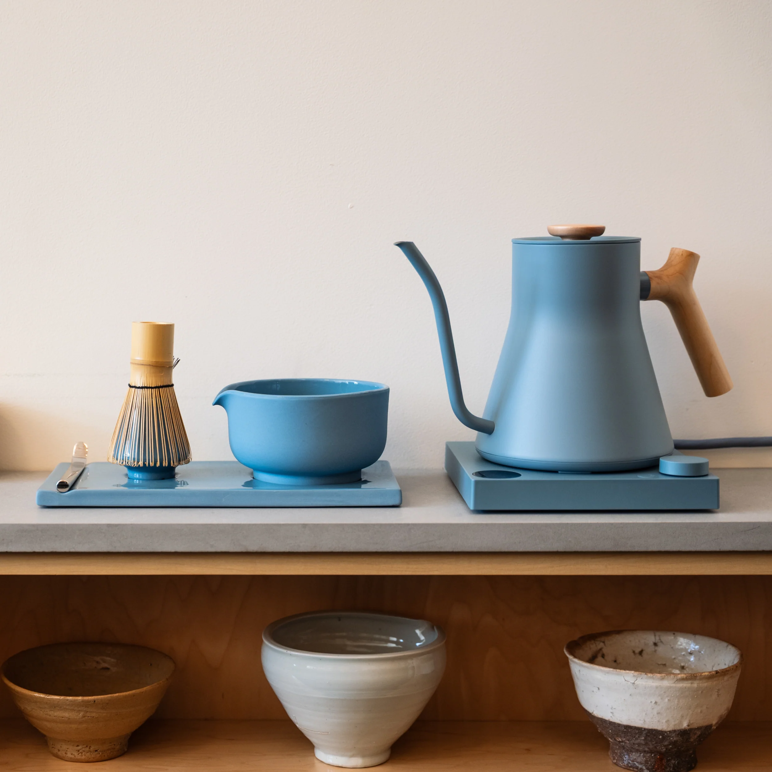 Bộ matcha set cho quán cần đồng bộ với không gian thiết kế